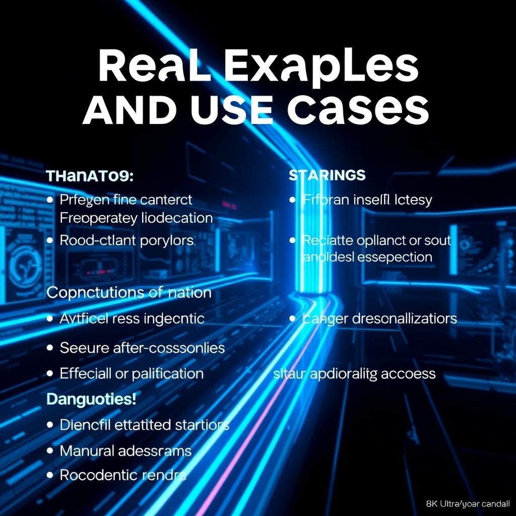 Real Examples and Use Cases